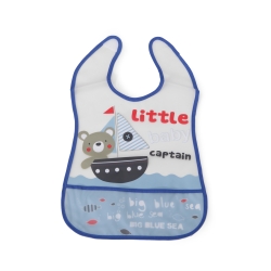 Σαλιάρα Βaby Bib Happy Meal Blue Cangaroo