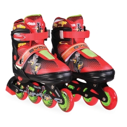 Πατίνια Roller Skates Αυξομειούμενα In-Line Mask L (38-41) Black Byox 3800146254209