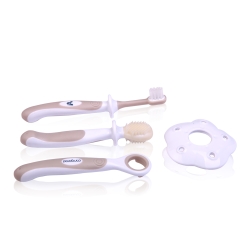 Σετ Οδοντόβουρτσες Σιλικόνης Toothbrush Set Cangaroo
