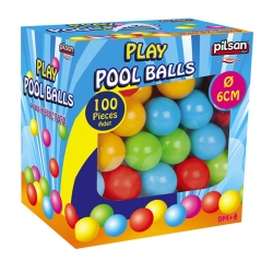 Σετ Μπαλάκια 06400 Play Pool Balls σε κουτί 100 τμχ Pilsan