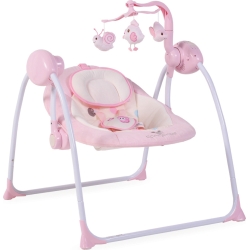 Ρηλάξ-Κούνια Baby Swing Plus Pink Cangaroo 3800146247119