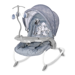 Ρηλάξ Dream Time Silver Blue Rabbits Lorelli 10110062152