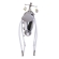 Ρηλάξ-Κούνια Baby Swing Plus Grey Cangaroo 3800146247126