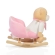 Κουνιστό Αρκουδάκι Λούτρινο Pink WJ-635 Cangaroo 3800146242206