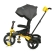 Τρίκυκλο Ποδηλατάκι Jaguar Eva Wheels Black&Yellow