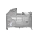 Παρκοκρέβατο Moonlight Rocker 2 Layers Grey Fun Lorelli 10080422140
