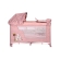 Παρκοκρέβατο Moonlight Rocker 2 Layers Beige Rose Rabbits Lorelli 10080422153