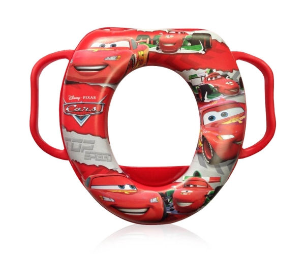 Κάθισμα Μαλακό Τουαλέτας Με Λαβές Cars Red Lorelli 10130360018