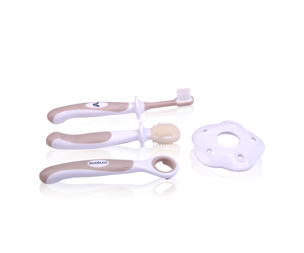 Σετ Οδοντόβουρτσες Σιλικόνης Toothbrush Set Cangaroo