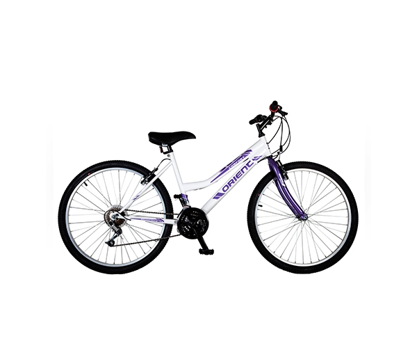 Ποδήλατο Orient MTB Comfort 24'' Lady 18sp. White&Purple 151314