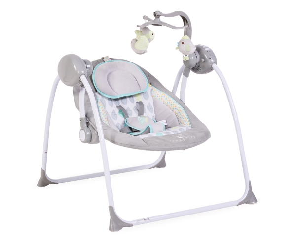 Ρηλάξ-Κούνια Baby Swing Plus Grey Cangaroo 3800146247126