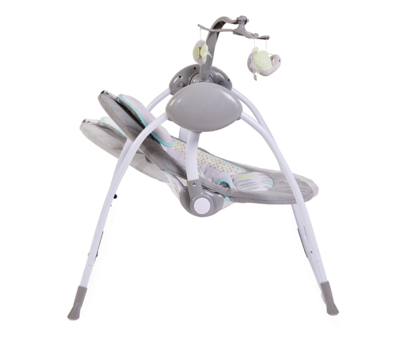 Ρηλάξ-Κούνια Baby Swing Plus Grey Cangaroo 3800146247126