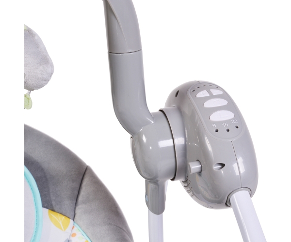 Ρηλάξ-Κούνια Baby Swing Plus Grey Cangaroo 3800146247126